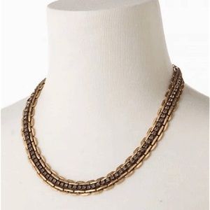 Stella & Dot Jolie Sparkle Chain Link necklace - used for display only